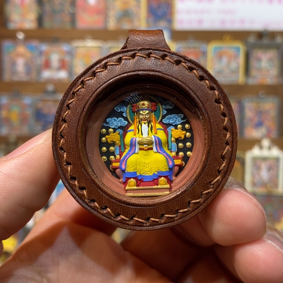 吊坠开播特惠擦擦五爷唐卡