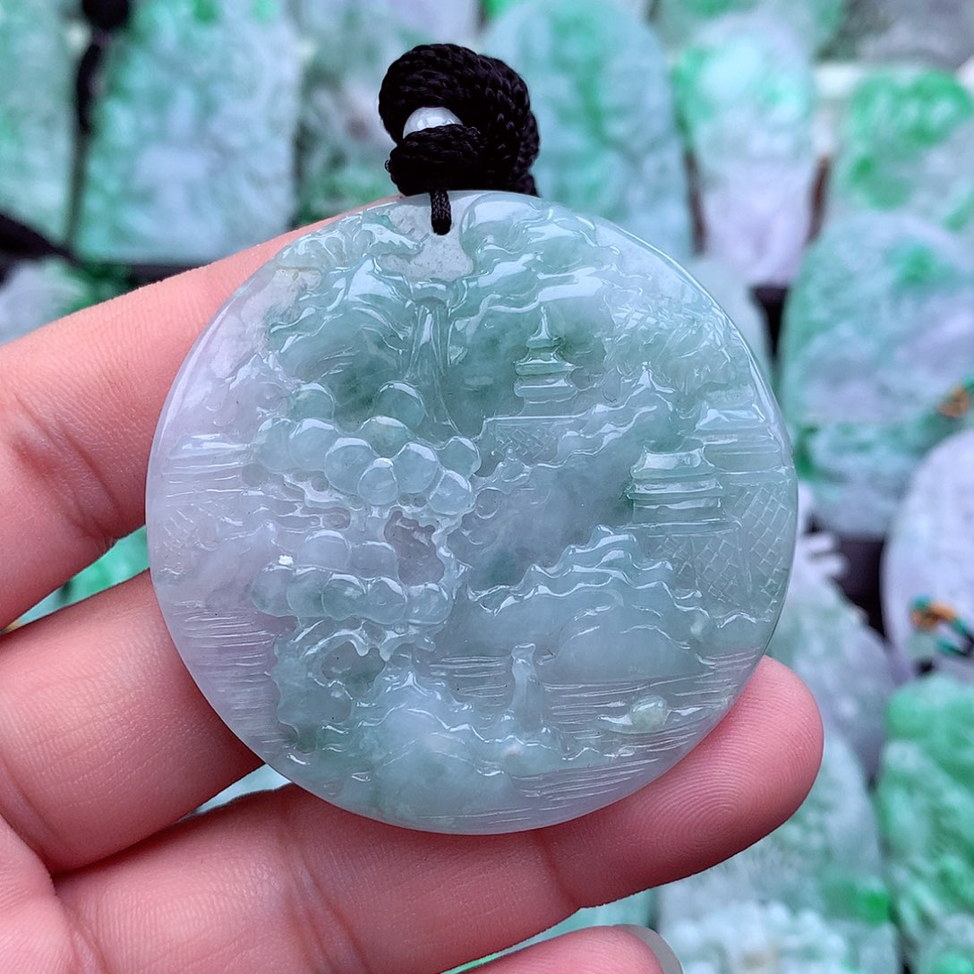 翡翠吊坠(不含链)未镶嵌