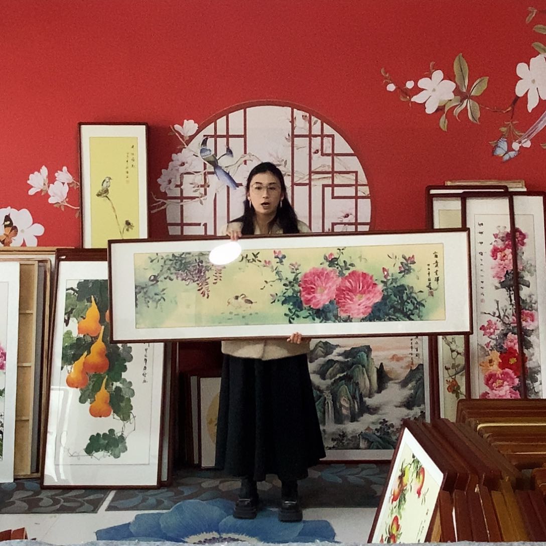 国画手写手绘47✖️163国画作品