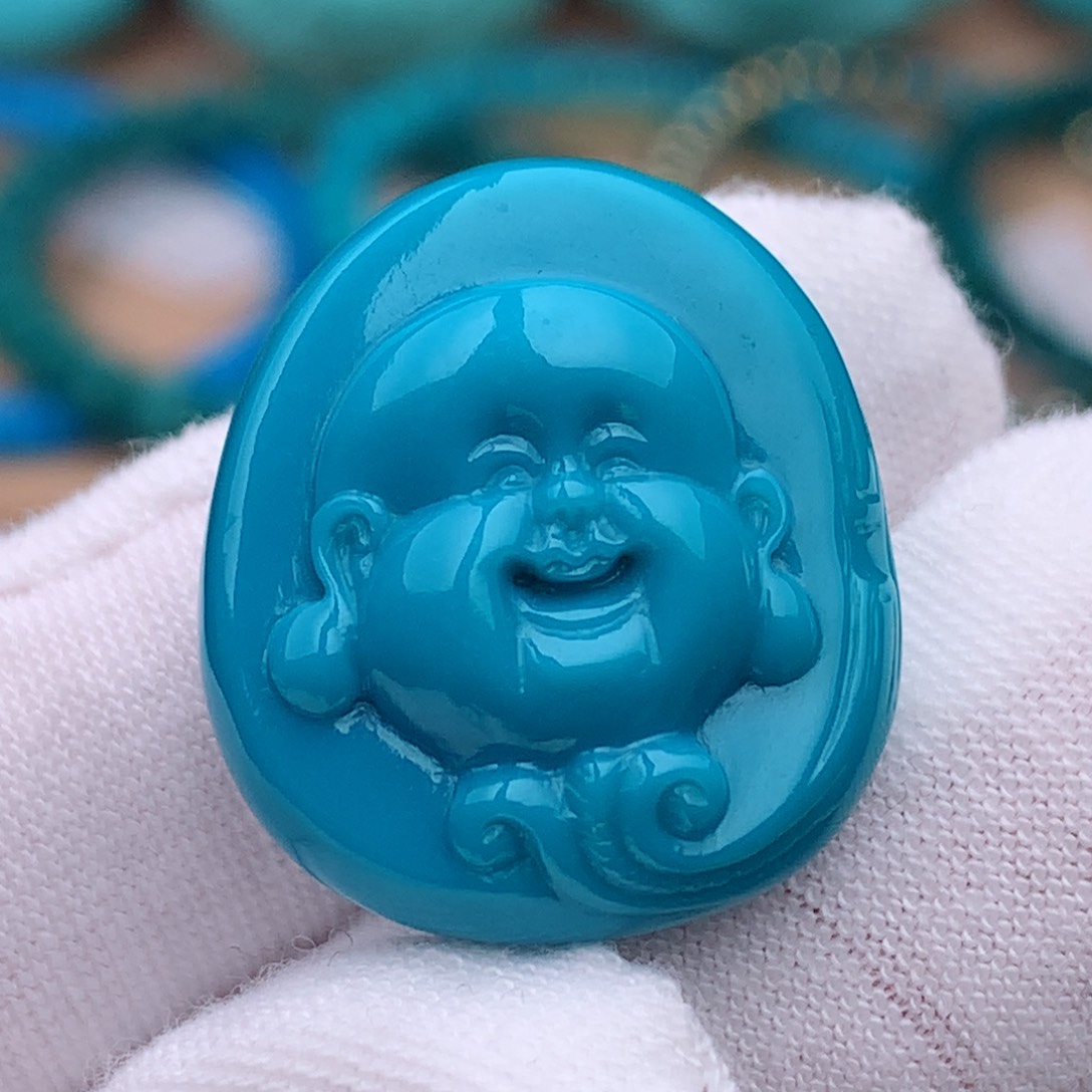 未镶嵌绿松石珠宝奇石