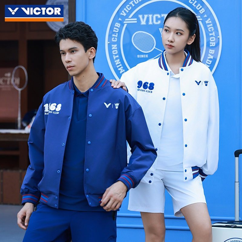 VICTOR威克多胜利羽毛球服羽毛球俱乐部系列运动外套J-5513VBC