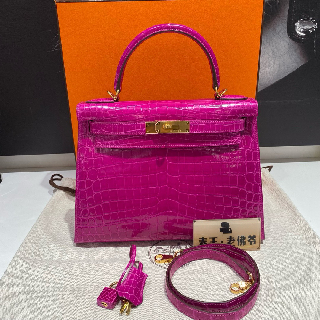 99新 Hermes/爱马仕 Hermes 爱马仕 kelly 单肩斜跨包5624