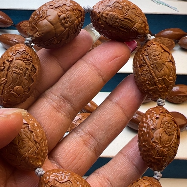 阿***）手串/手链橄榄核福禄寿禧财