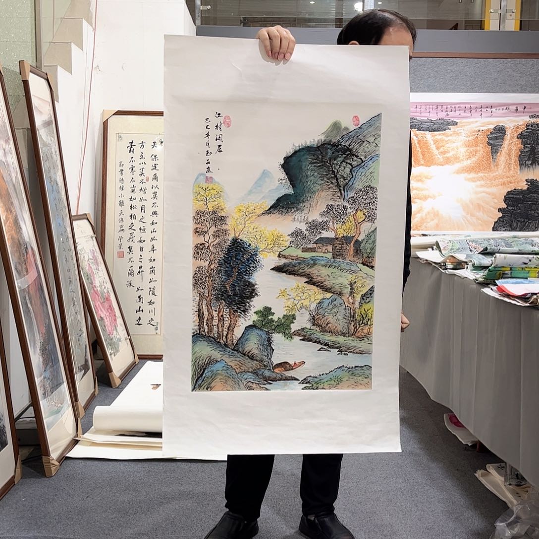 国画LT国画单幅任发