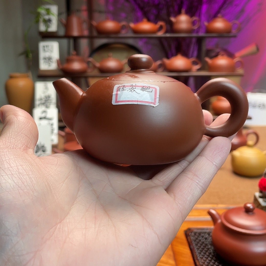 紫砂茶壶朱泥贵妃