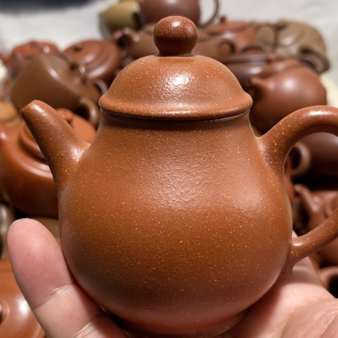 紫砂茶壶雨*石闪购商品紫砂壶