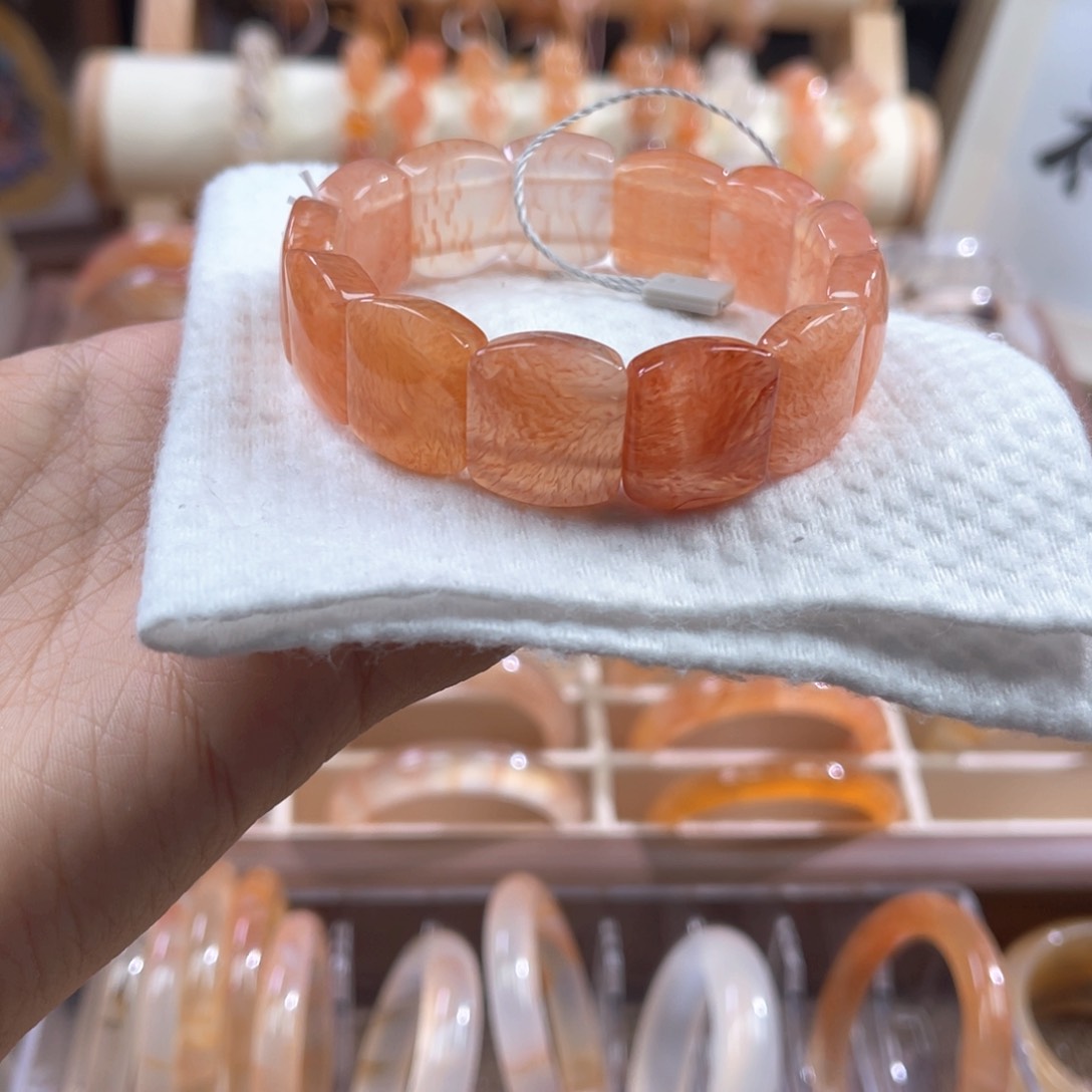 合金手链玛瑙/玉髓