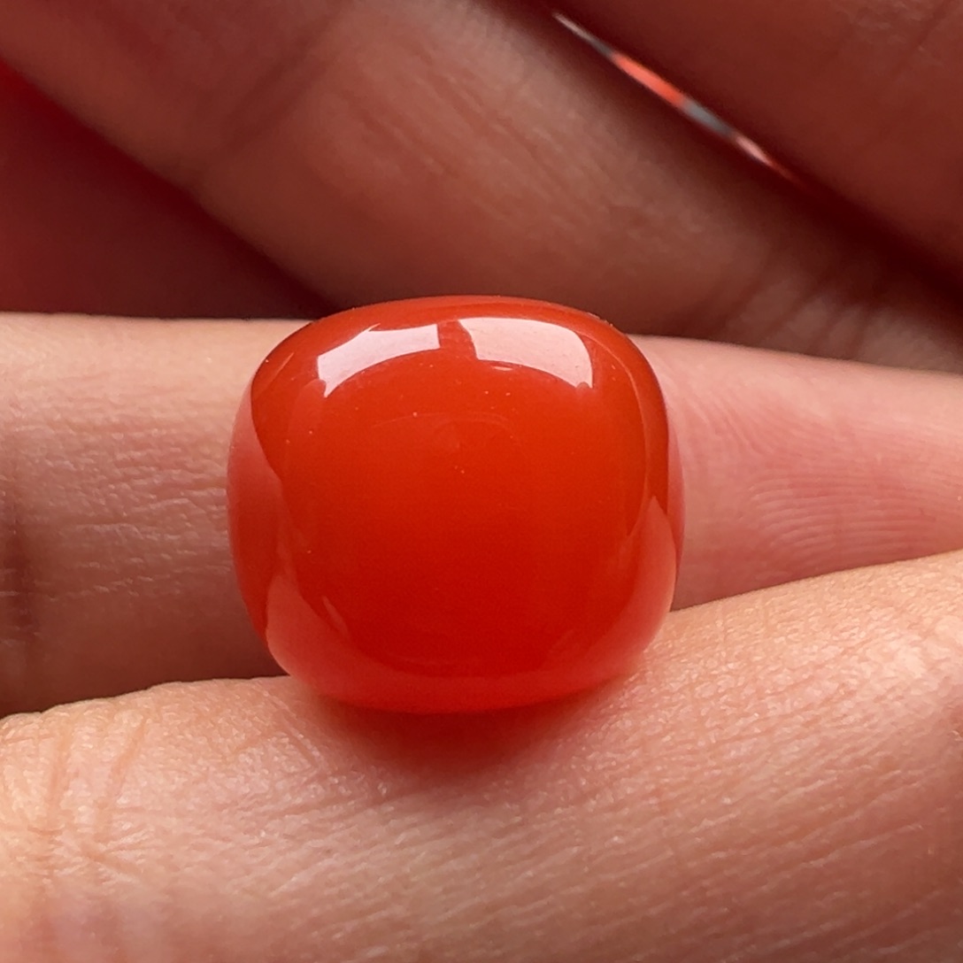 南红玛瑙老型13.3x11.6未镶嵌