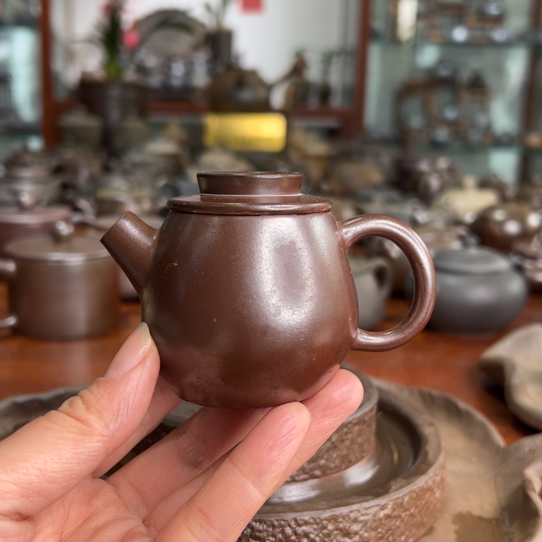 贵台龙窑柴烧茶壶A03