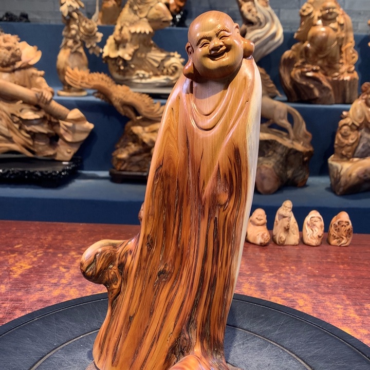 柏木（崖柏）根雕摆件