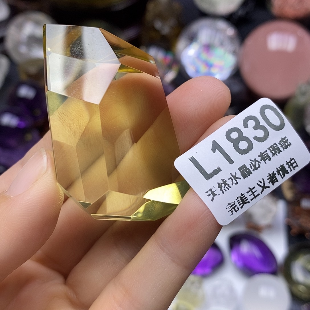 珠宝半成品未镶嵌水晶