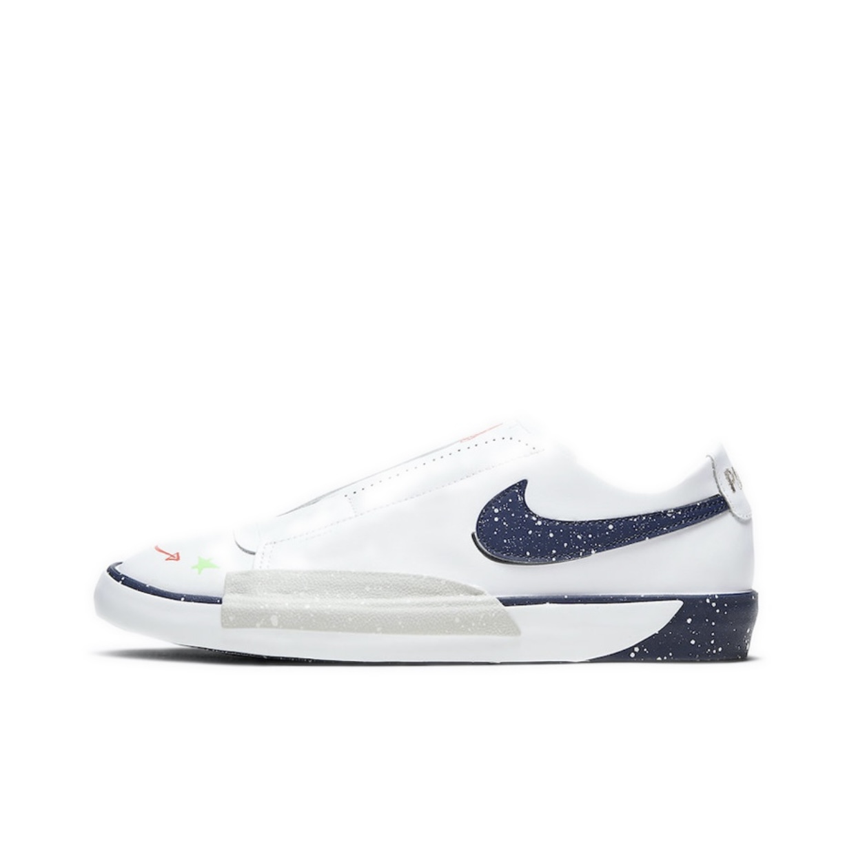 (断码孤品)Nike/耐克Blazer女鞋低帮百搭休闲板鞋CW2619-141-36.5