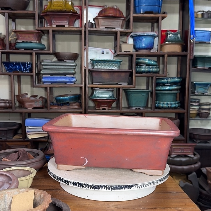 用***8紫砂花盆加奎紫砂花盆