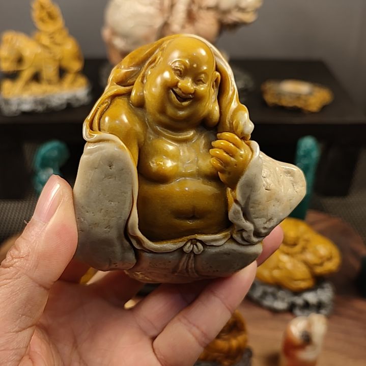 寿山石佛****司摆件摆件摆件