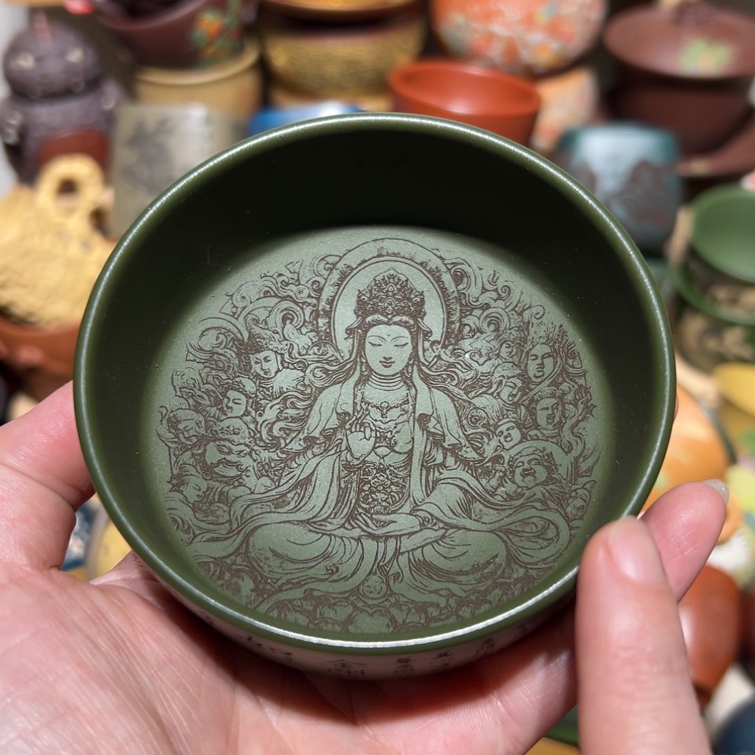 紫砂茶杯宜兴紫砂主人杯