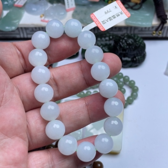 ^***$未镶嵌手链翡翠手串