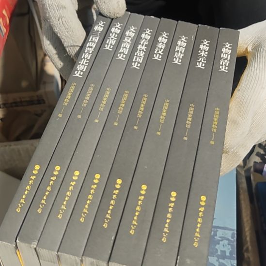 文物中国史8本一套（务必塑封）
