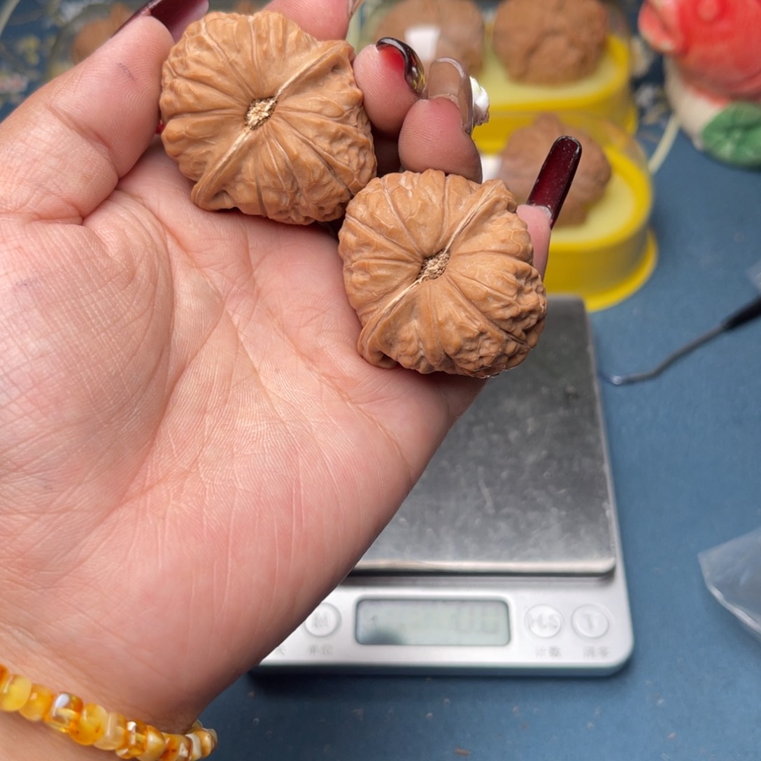 文玩核桃把件南瓜墩41