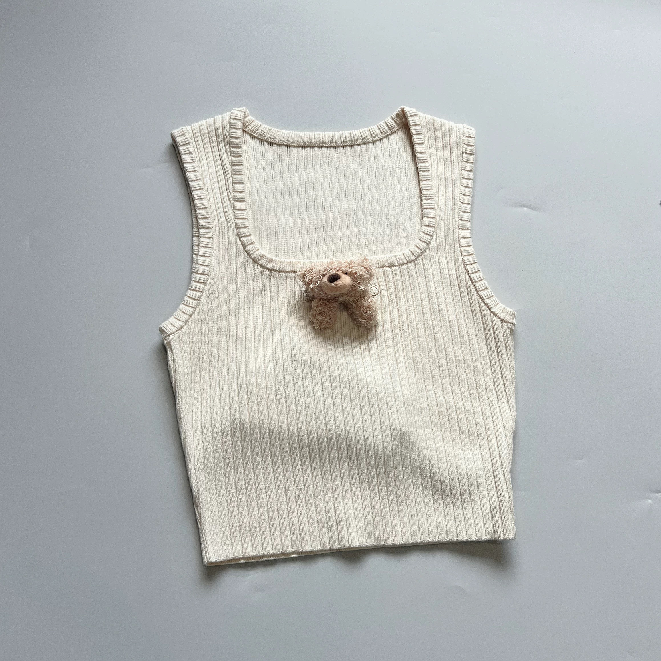 小熊头 背心女款