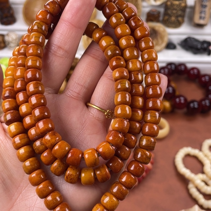 驼骨其他牦牛骨桶珠0.9