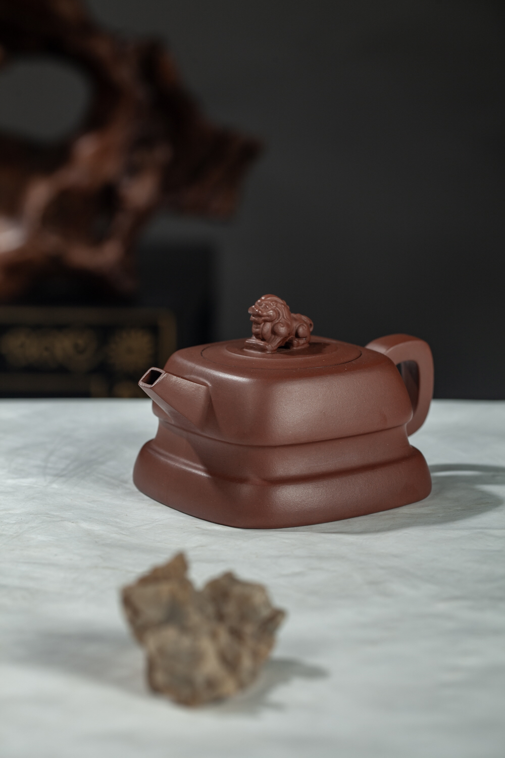 原矿、精工.半手工制作.底槽清.方玺壶.260容量