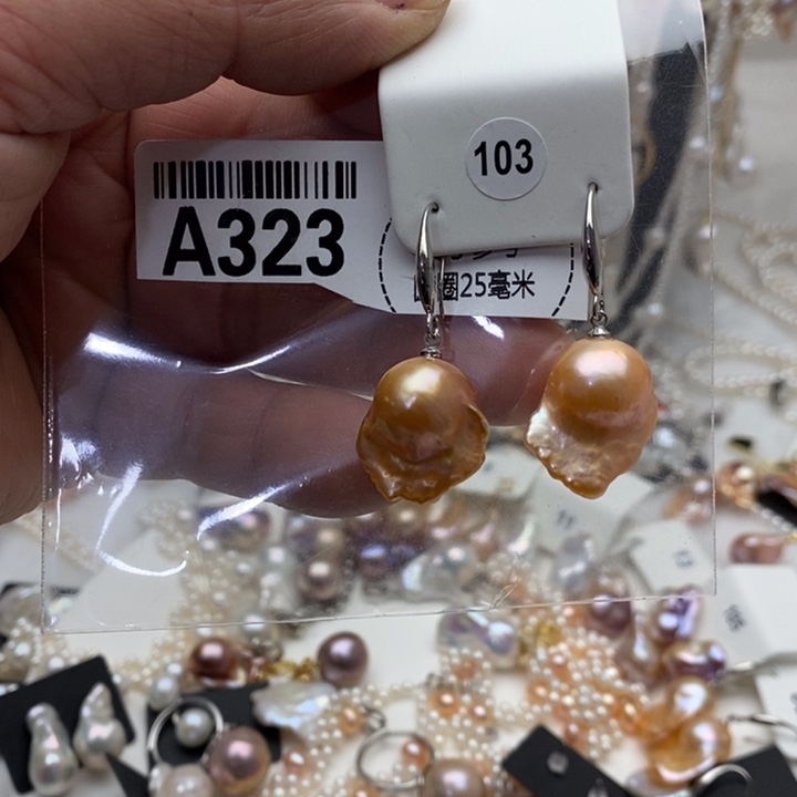 颈饰淡水珍珠合金3