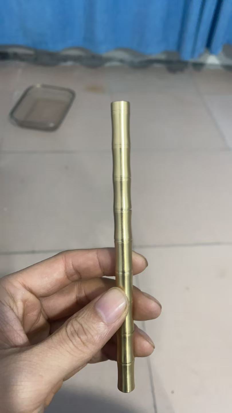 黄铜竹节签名中性笔