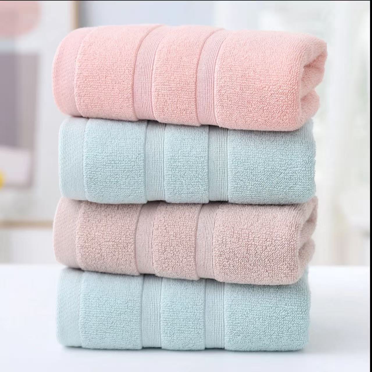 成人毛巾新疆棉全棉加厚柔软亲肤吸水不掉毛家用成人毛巾