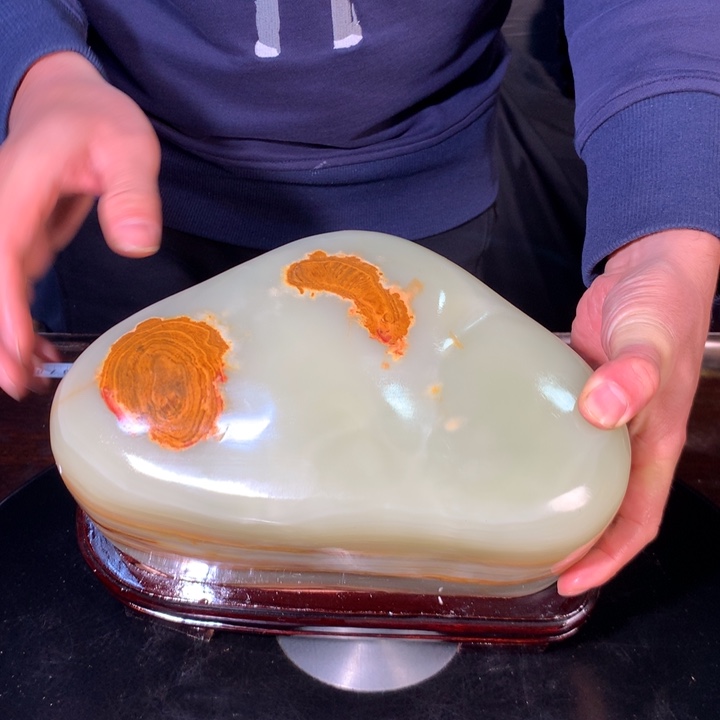 石材天然原石摆件