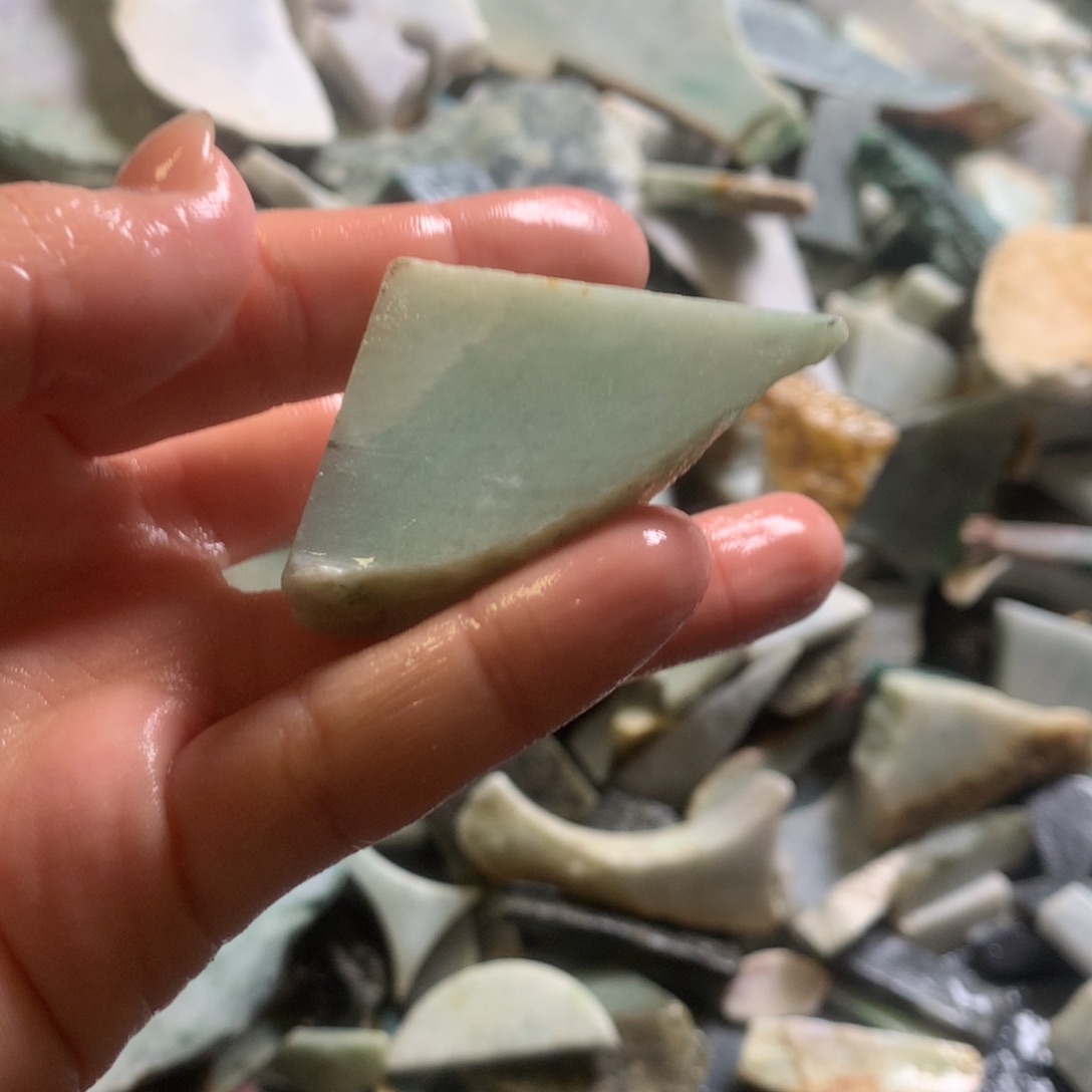 翡翠颈饰未镶嵌缅甸翡翠