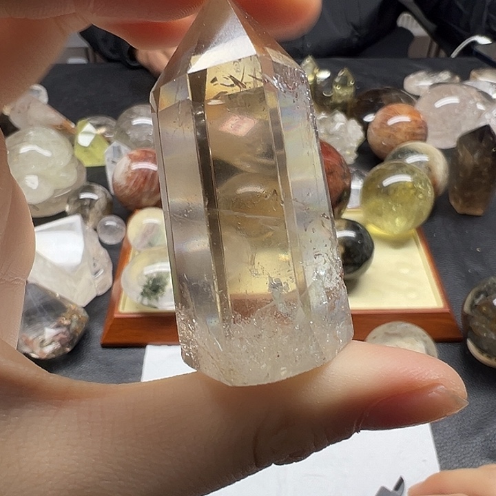 水晶珠宝半成品未镶嵌66水晶