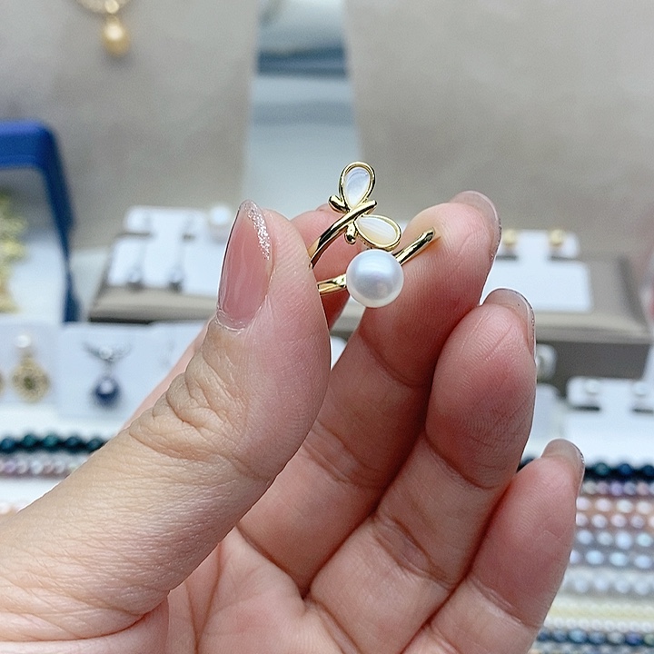 淡水珍珠戒指未镶嵌