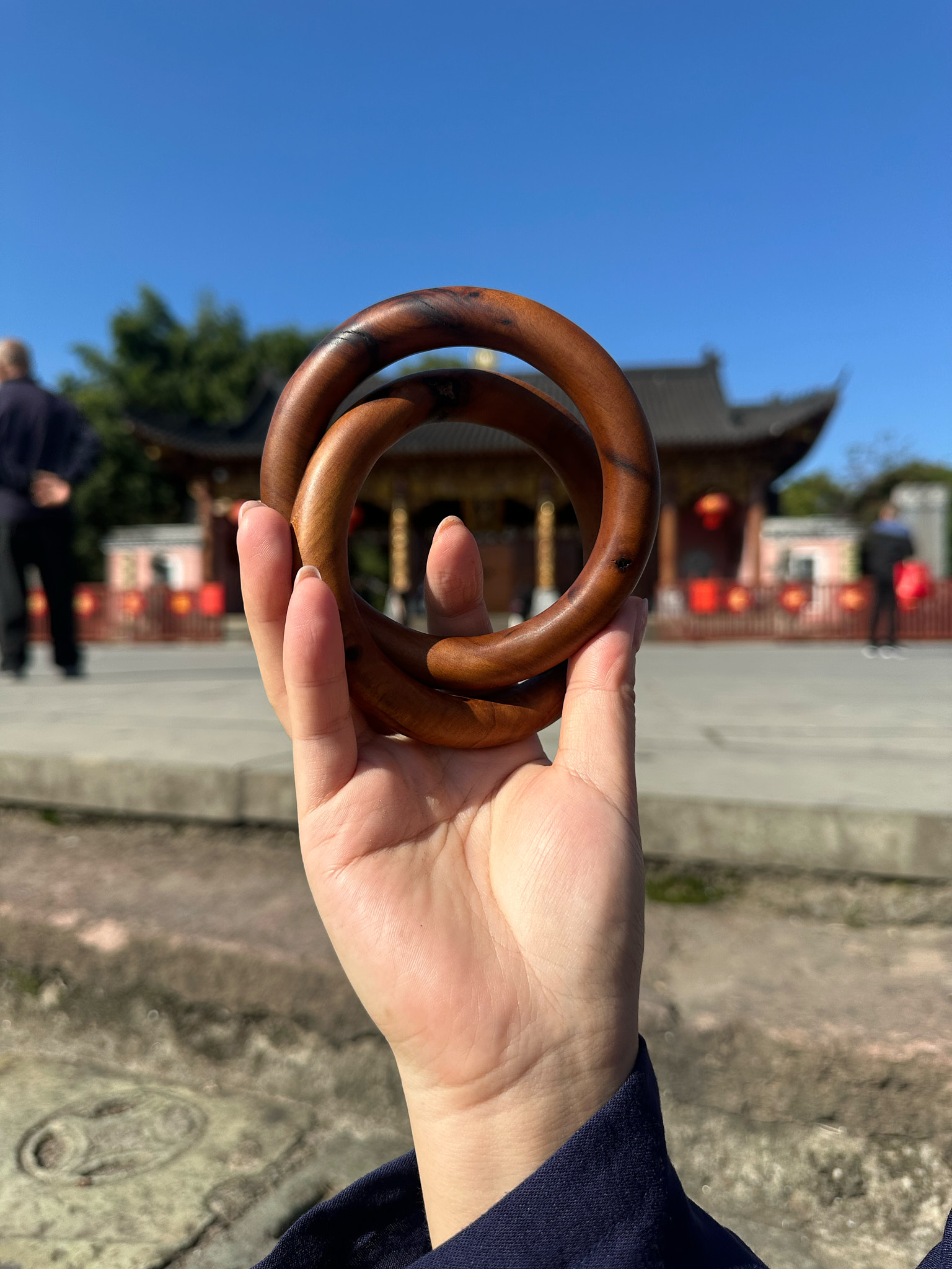 非金属木质婚庆饰品 乾坤未定（大中小号）V5TXQ多样性发一