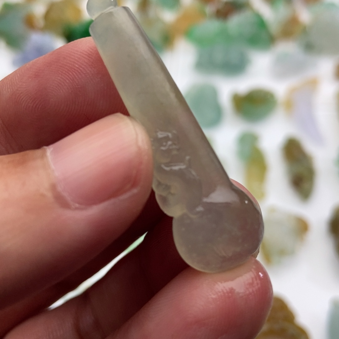 未镶嵌定制翡翠翡翠文昌笔