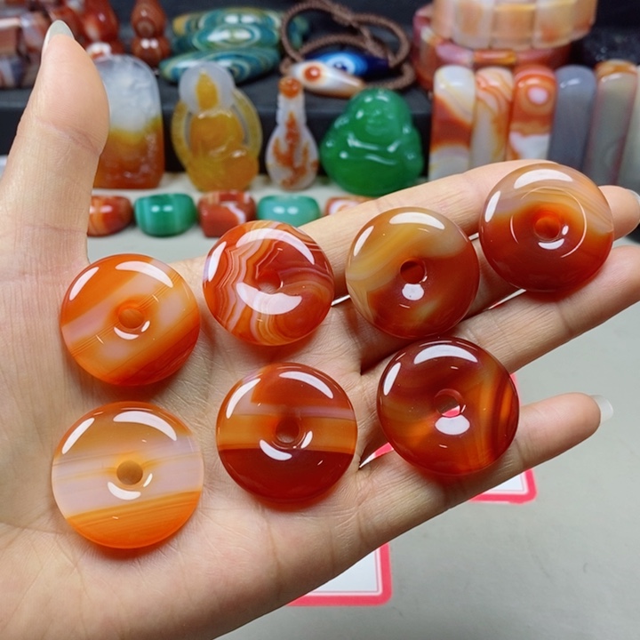 未镶嵌颈饰玛瑙/玉髓农*工