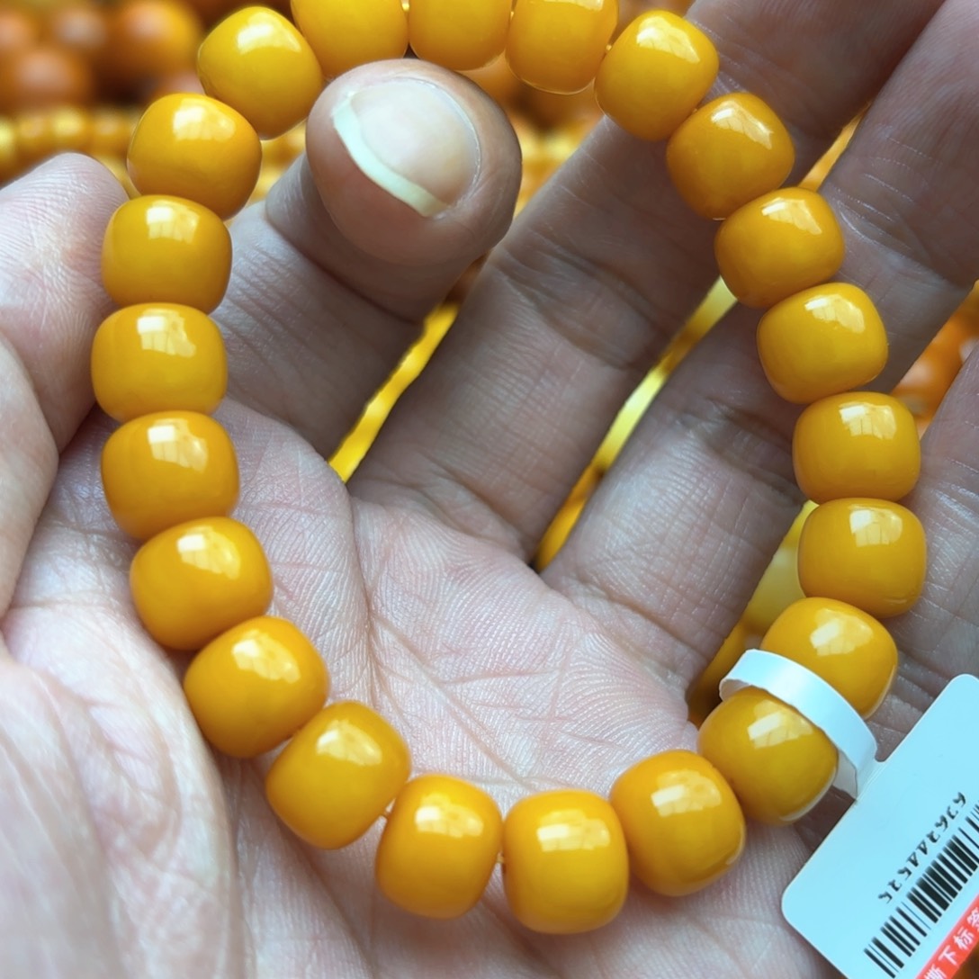 琥珀手链未镶嵌蜜蜡