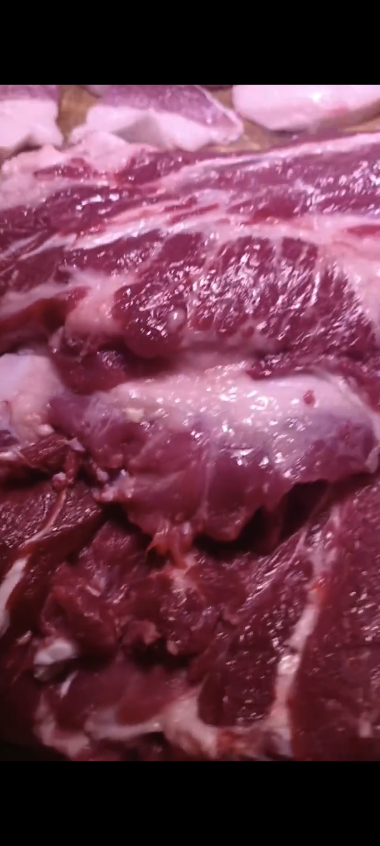 农村土猪夹心前腿肉