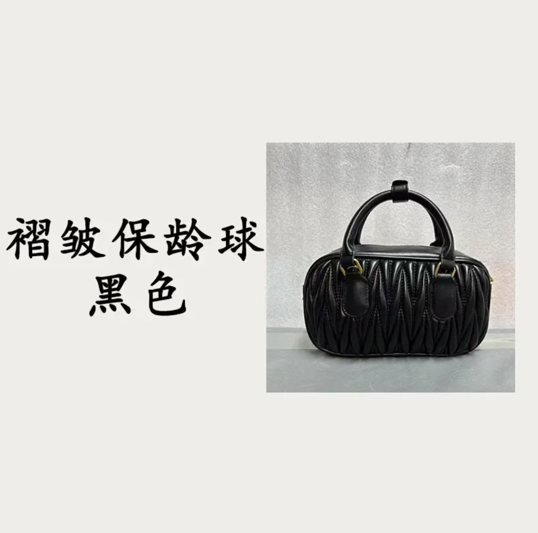 【褶皱保龄球】HM0030 J2025年夏季新款时尚单肩斜挎包