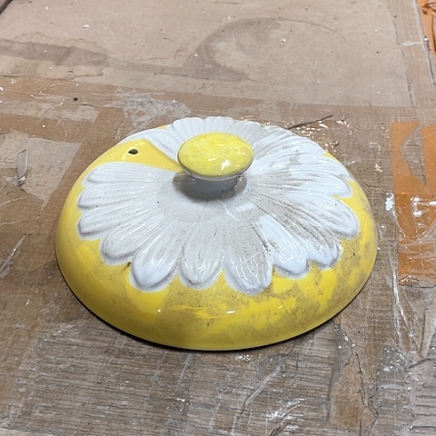 微瑕，不明火，口径20黄色