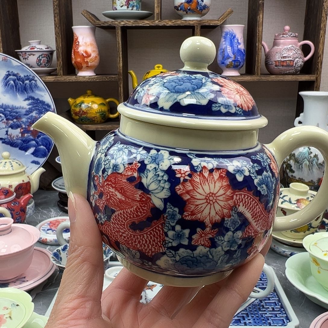 陶瓷壶景德镇陶瓷567老厂瓷93
