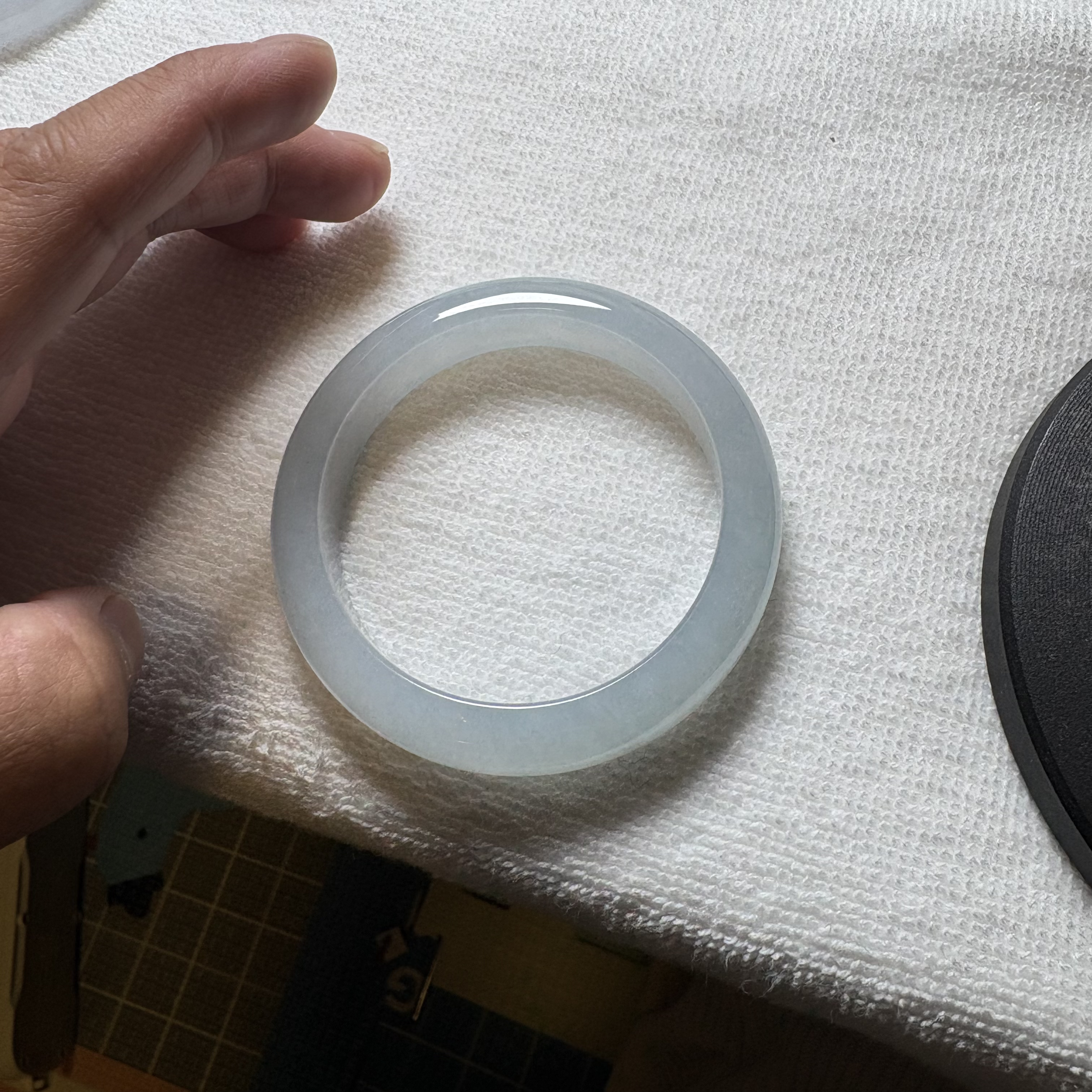 天然翡翠老坑手镯