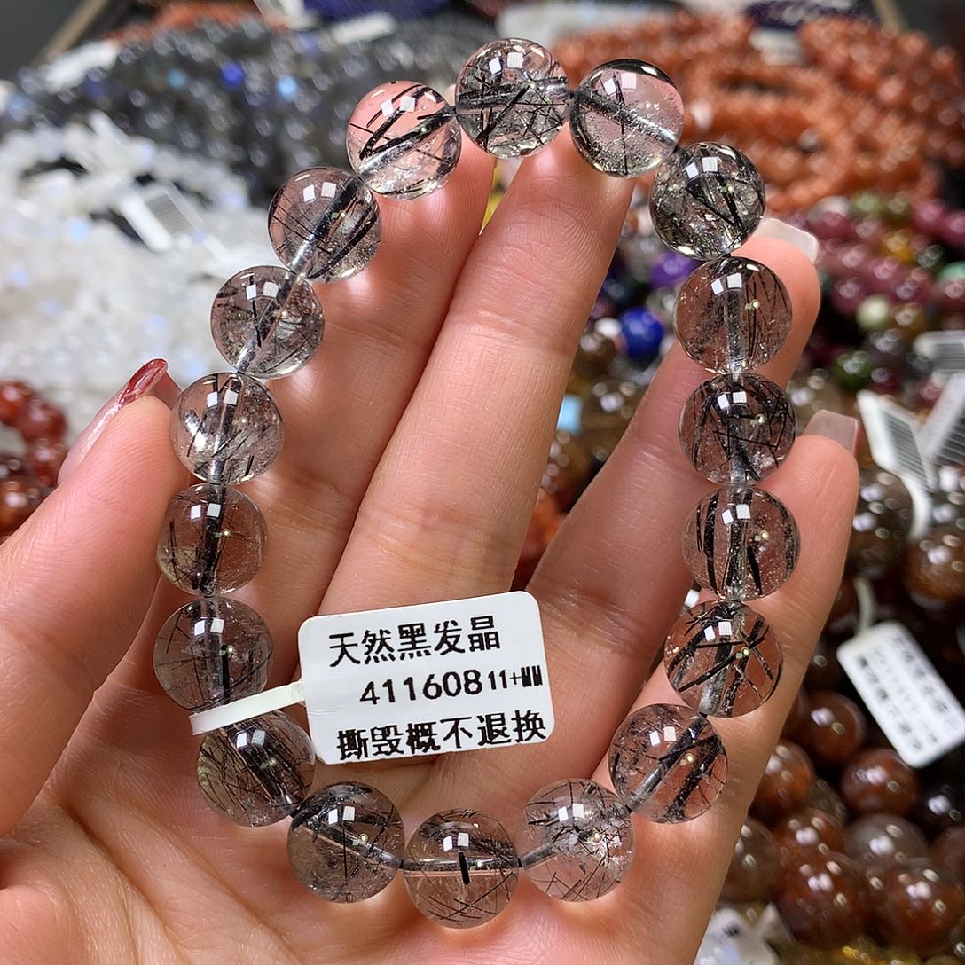 水晶手链未镶嵌，