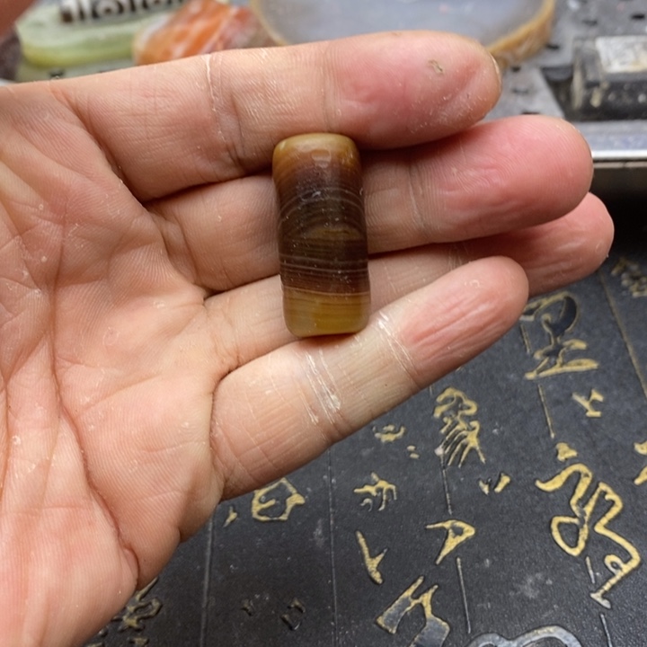 玛瑙/玉髓合金颈饰