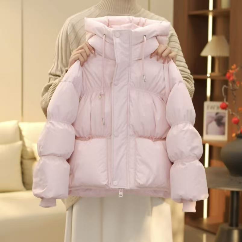 女童棉服外套2025冬季新款百搭加厚棉服外套--Y6045