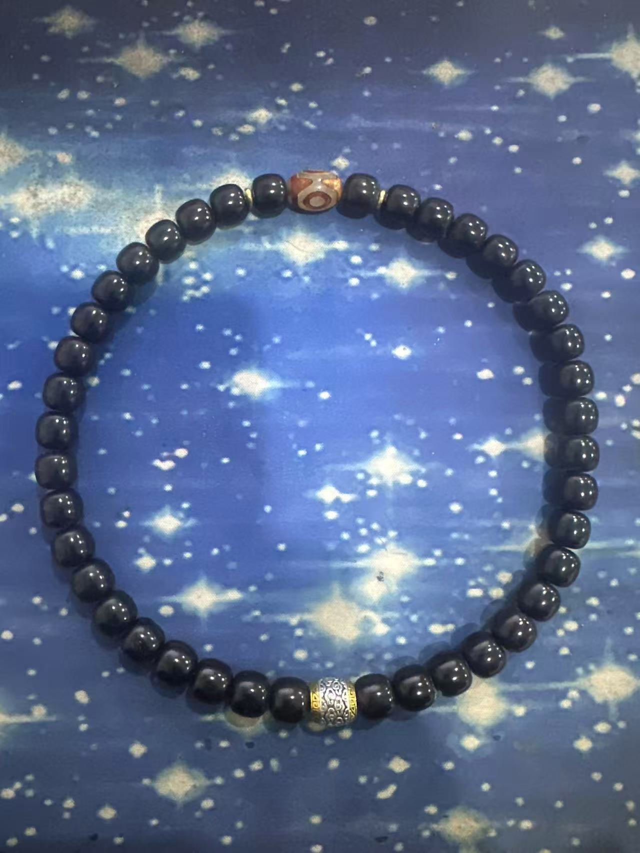 F16 朱供菩提根1.1cm多圈手持