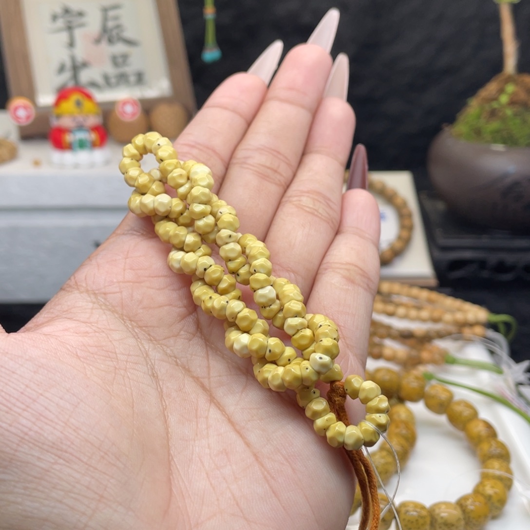 星月菩提手串A5、卡5.3无相大肠找星星手持