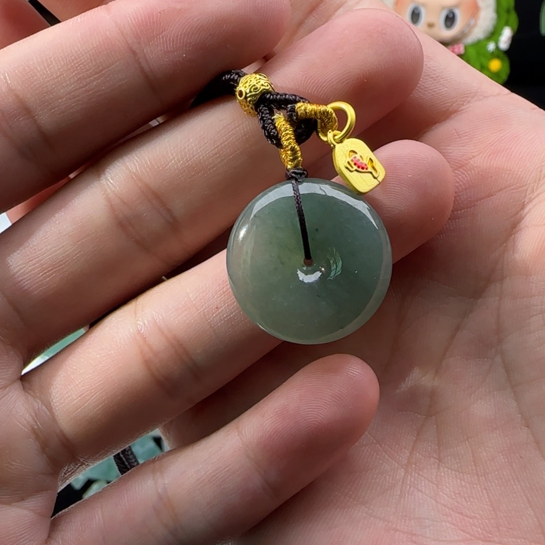 未镶嵌挂件翡翠22.8