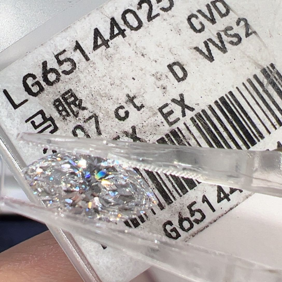 实验室培育钻石裸石未镶嵌