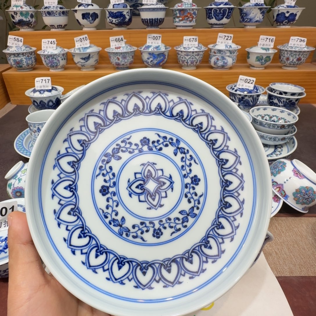 白***姐微瑕景德镇陶瓷杯子