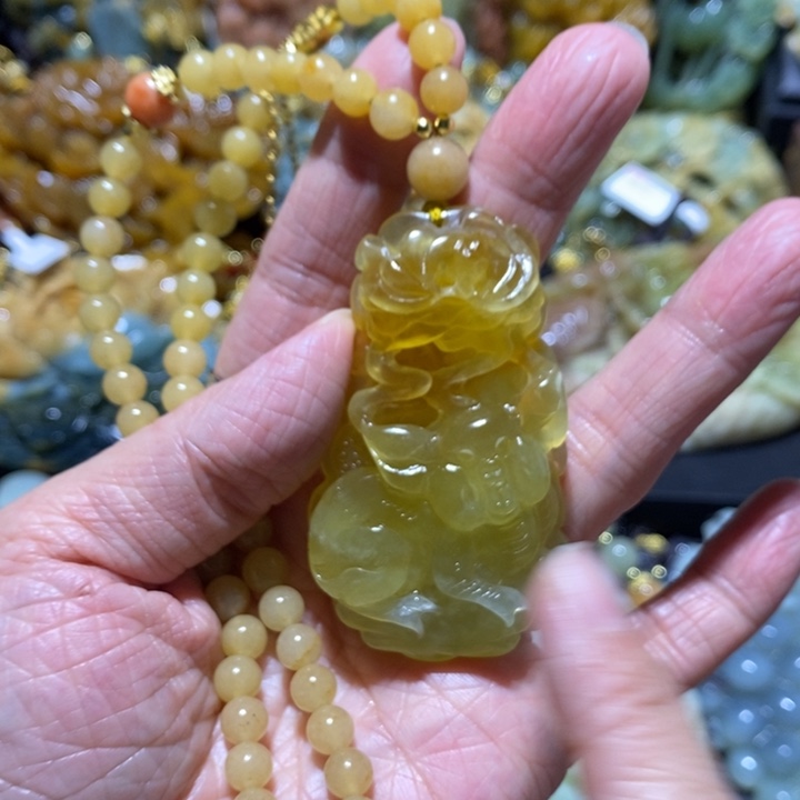 岫玉岫玉吊坠未镶嵌